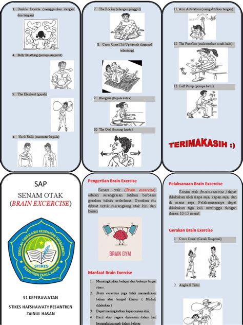 Leaflet Senam Otak | PDF