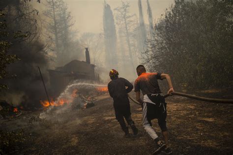 Thousands in Greece and Turkey flee wildfires that display the "reality of climate change" - CBS ...