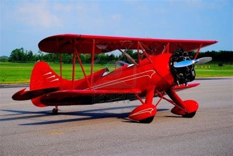 vintage red biplane | Biplane vintage, Biplane, Vintage aircraft