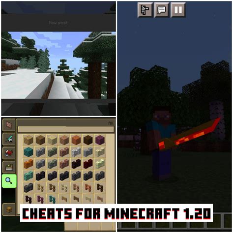 Cheats for Minecraft 1.20 and 1.20.0 - Download Cheats for MCPE 1.20