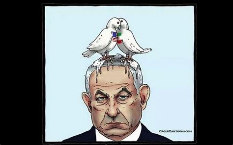 Switzerland 'regrets' cartoon of doves defecating on Netanyahu | The Times of Israel