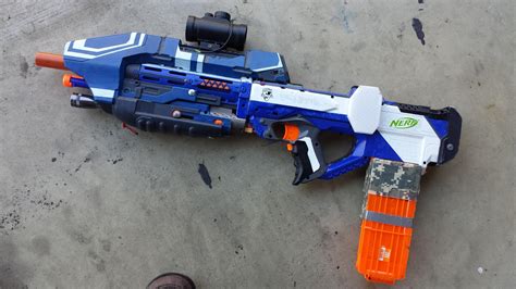 3D Printed Nerf Halo 5 Assault Rifle Takes Humans vs. Zombies Game to a Whole New Level ...