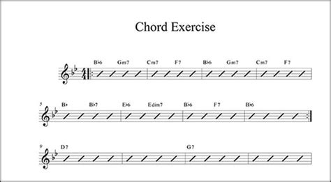 Create a Chord Chart with Finale - Finale