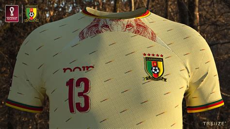 cameroon soccer jersey design on Behance