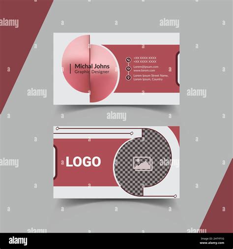 modern creative business card design template and vector business ...