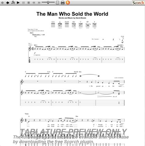 The Man Who Sold The World Chords Nirvana Unplugged - Communauté MCMS