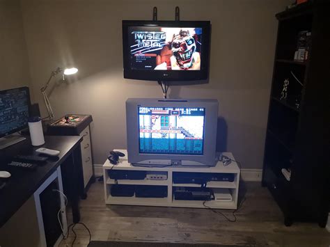 The start of a retro gaming room. : r/retrogaming