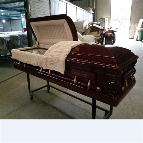 Statesman Wood Coffin Beds Funeral Caskets And Urns - Buy Wood Coffin ...