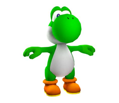 Wii - Super Mario Galaxy 2 - Yoshi - The Models Resource