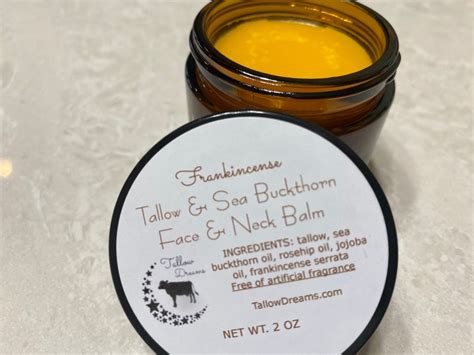 Tallow Face Cream Beef Tallow Cream Anti Aging Grass Fed - Etsy