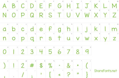 KG Miss Kindergarten Font | wfonts.com - download free