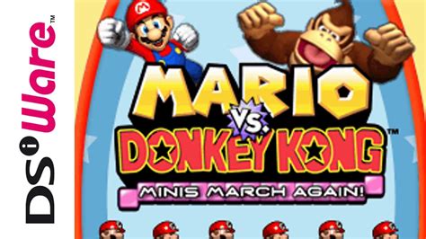 [DSiWare] Mario vs. Donkey Kong: Minis March Again! (2009) 100% Longplay - YouTube