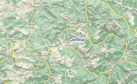 Cortina Ski Resort Guide, Location Map & Cortina ski holiday accommodation