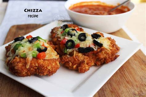 CHIZZA RECIPE - HOW TO MAKE KFC STYLE CHIZZA AT HOME