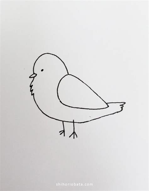 25 Easy & Cute Bird Drawing Ideas