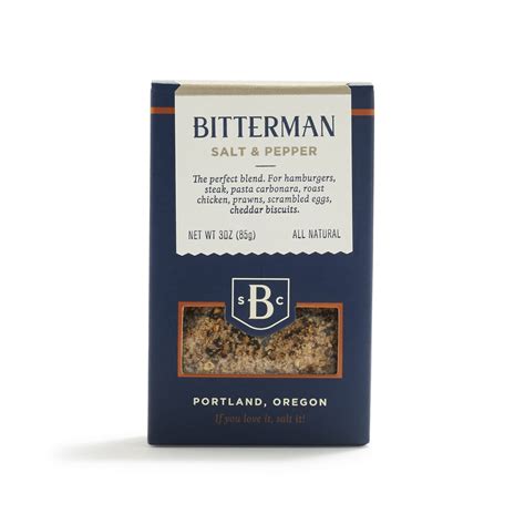 Bitterman Salt & Pepper, 3 oz. | Sur La Table