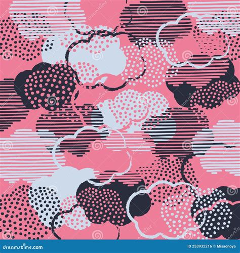 Dull Color Cloud Illustration Background Stock Vector - Illustration of refreshing, texture ...