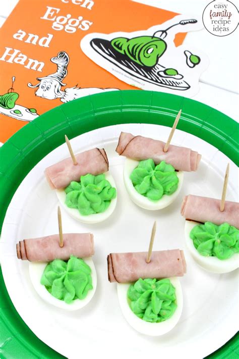 Dr. Seuss Green Eggs and Ham Recipe