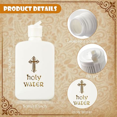 Refillable Holy Water Bottle ⋆ Virgo Sacrata