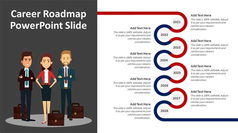 Career Roadmap PowerPoint Slide | Career Path PPT Template