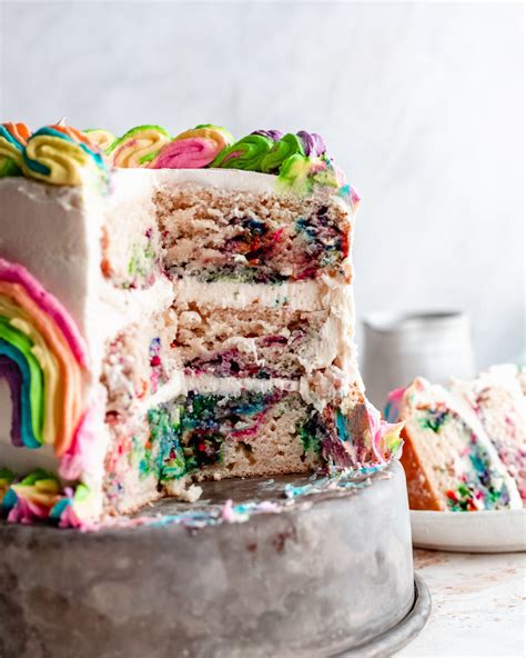 How to make a Rainbow Swirl Cake | The Banana Diaries