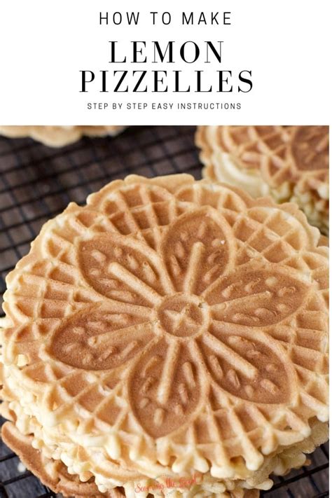 Pizzelle Recipe Lemon | Dandk Organizer