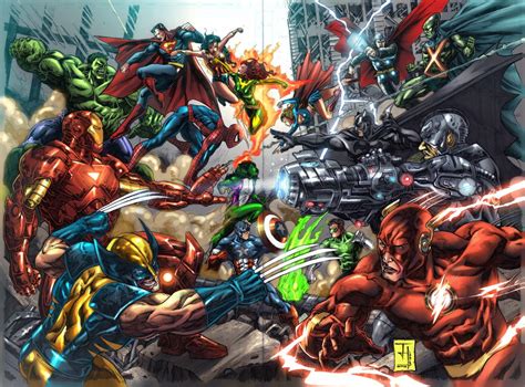 Marvel Vs. DC Wallpapers - Top Free Marvel Vs. DC Backgrounds ...