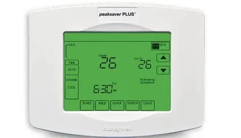 Honeywell - 6000 Programmable Digital Thermostat | User manuals | Yappe.in