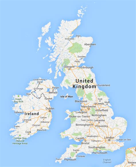 Map Of England Google - DIAAAART