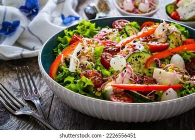 63 Green Salad Manouri Cheese Images, Stock Photos & Vectors | Shutterstock