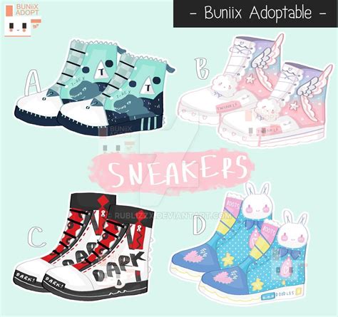 [CLOSED] BUNIIX ADOPTABLE - SNEAKERS by RublizzX on DeviantArt ...