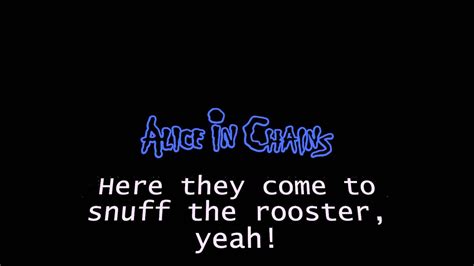 Alice in Chains - Rooster (lyrics) - YouTube