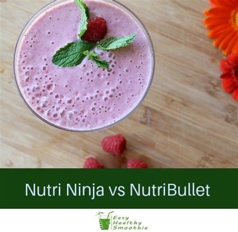 Nutri Ninja vs NutriBullet: A Comprehensive Review and Comparison