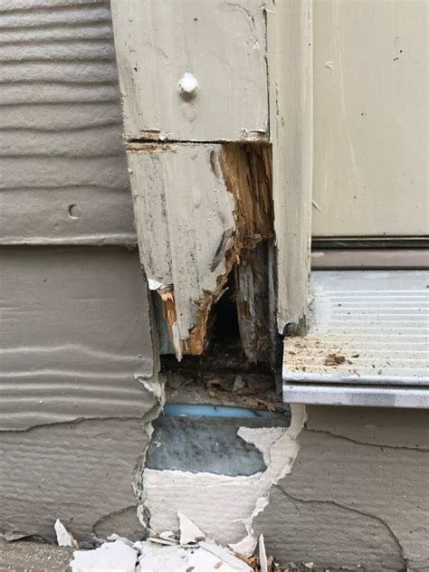 Repair Rotting Door Frame