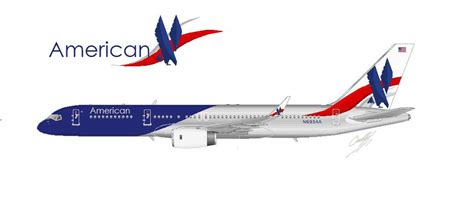 American Airlines - New Livery Idea - DA.C