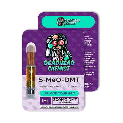 5-Meo-DMT(Cartridge) 1mL Deadhead Chemist - Garden Of Magic Mushroom