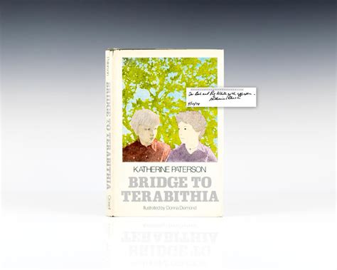 Bridge To Terabithia Katherine Paterson First Edition Signed