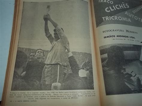 Revista Gazeta Esportiva Ilustrada Brasil Campeão Mundo 1962 - R$ 99,90 em Mercado Livre