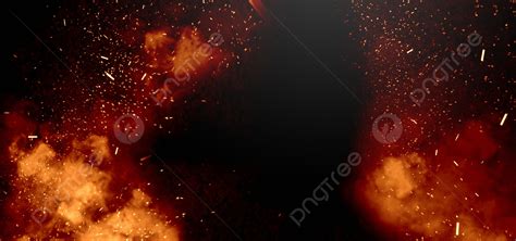 Flaming Fire Background With Sparks, Wallpaper, Fire, Background ...