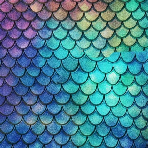 Premium Photo | Fish scales pattern