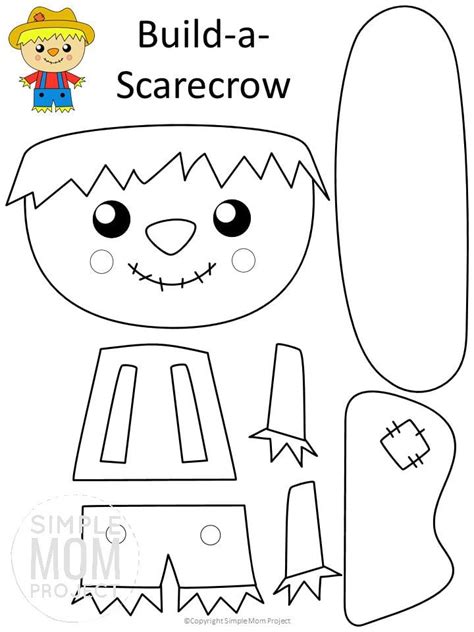 Scarecrow Pattern Printable - Printable Templates