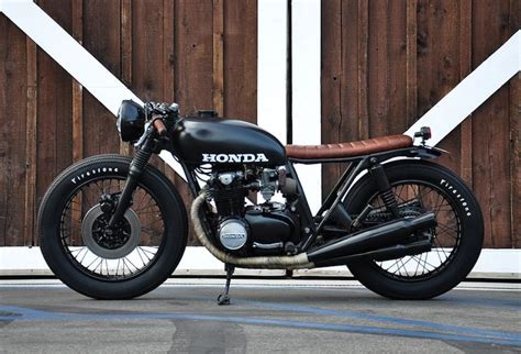 Honda CB550 Cafe Racer Custom by Seaweed & Gravel