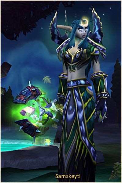 world of Warcraft transmog idea for a night elf druid World Of Warcraft Game, Warcraft Art, Wow ...
