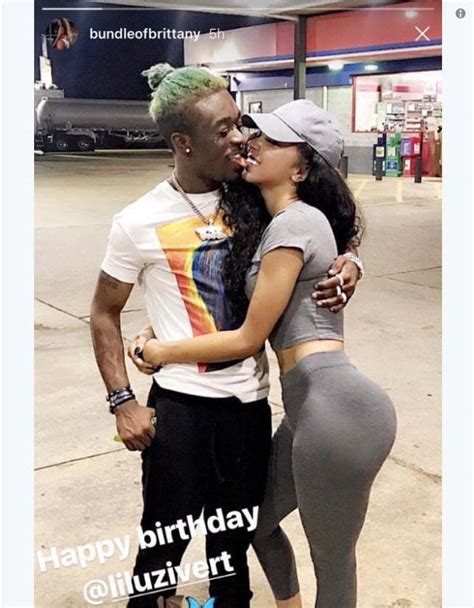 Lil Uzi Vert Celebrates 23rd Birthday With Model Girlfriend Brittany ...