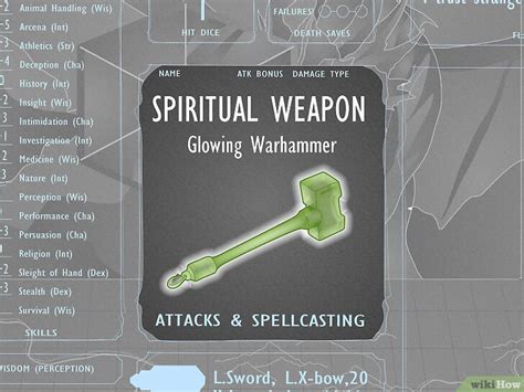 Spiritual Weapon D&D 5e Spell Guide: How to Cast & Use It