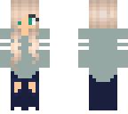 e girl blonde hair | Minecraft Skins