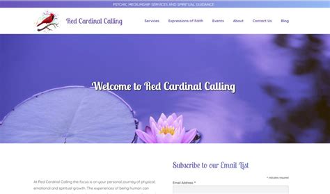 Red Cardinal Calling - Colandrea Design LLC