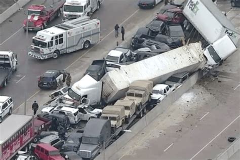 At least five dead in massive Texas crash after icy storm | Weather News | Al Jazeera