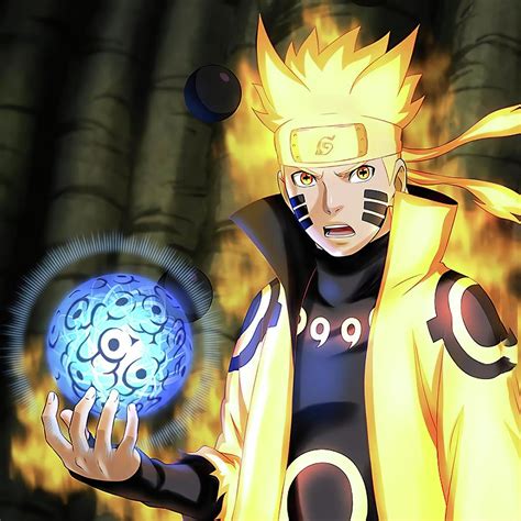 Naruto Six Paths Rasengan Digital Art by Nguyen Hai - Fine Art America