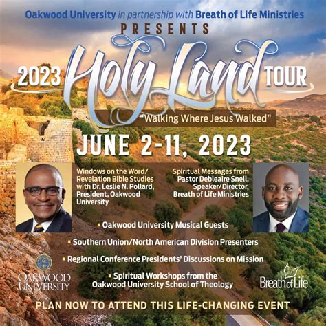 2023 Holy Land Tour » Oakwood University